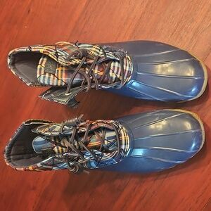 SPERRY Plaid Duck Boots
